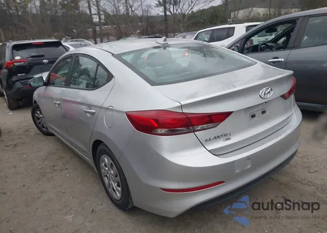 2017 Hyundai Elantra Se from USA, damaged, VIN 5NPD74LF9HH205464